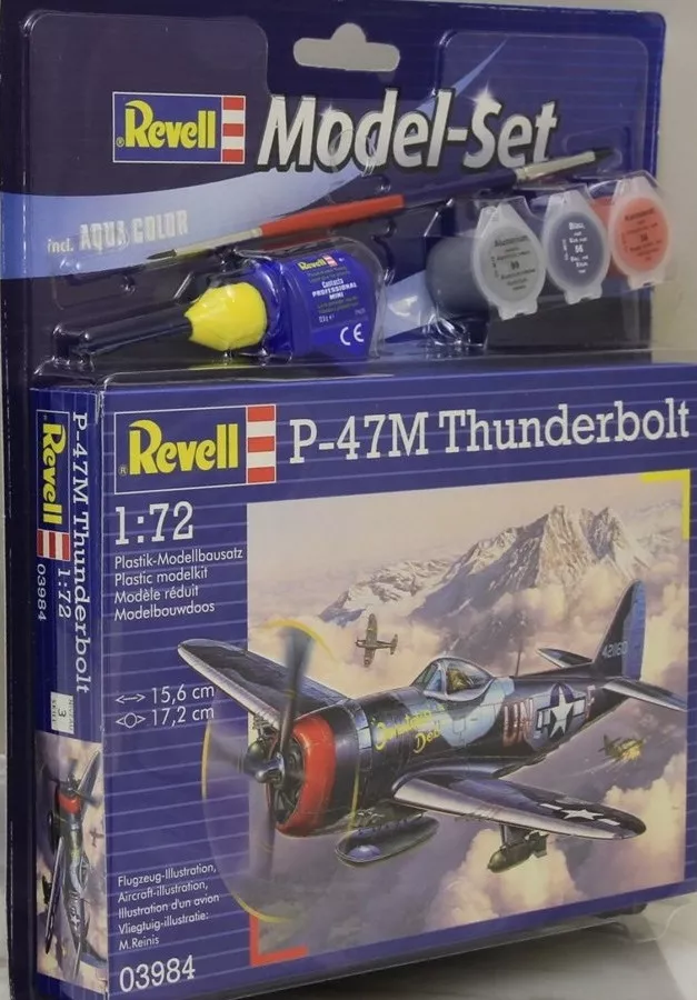 Revell - Model Set P-47 M Thunderbolt